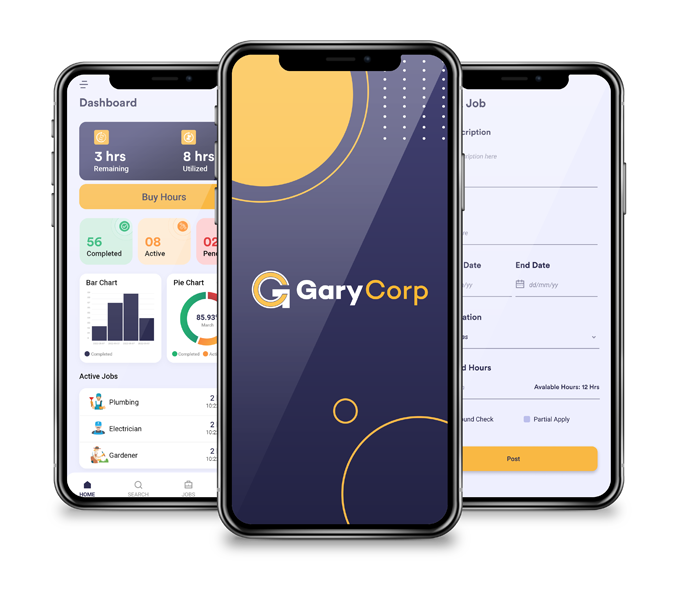 Gary Corp Mobile Customer App Gary Corp Mobile Customer App